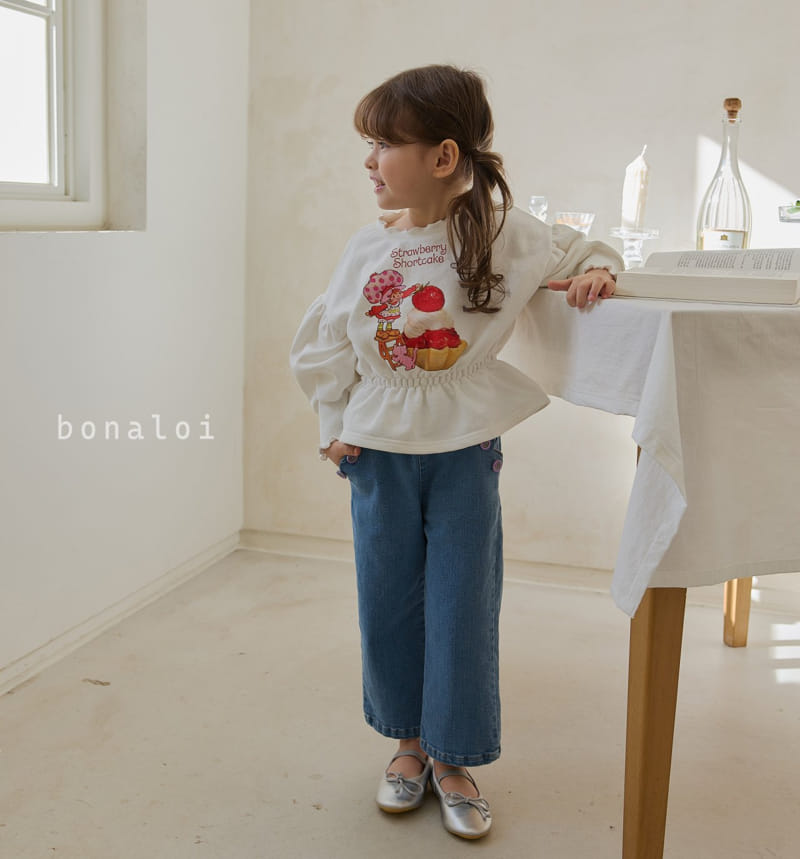 Bonaloi - Korean Children Fashion - #discoveringself - Short Cake Tee - 6