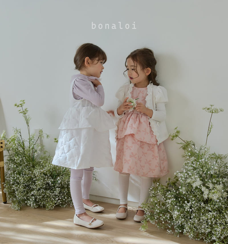 Bonaloi - Korean Children Fashion - #kidsstore - Shabet One-piece - 11
