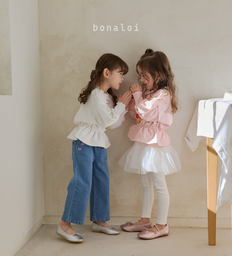 Bonaloi - Korean Children Fashion - #kidzfashiontrend - Short Cake Tee - 10