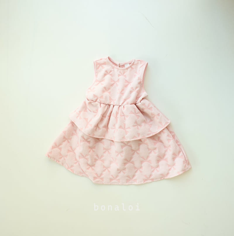 Bonaloi - Korean Children Fashion - #prettylittlegirls - Shabet One-piece