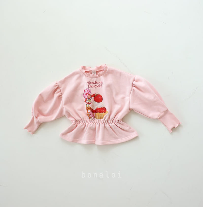 Bonaloi - Korean Children Fashion - #toddlerclothing - Short Cake Tee