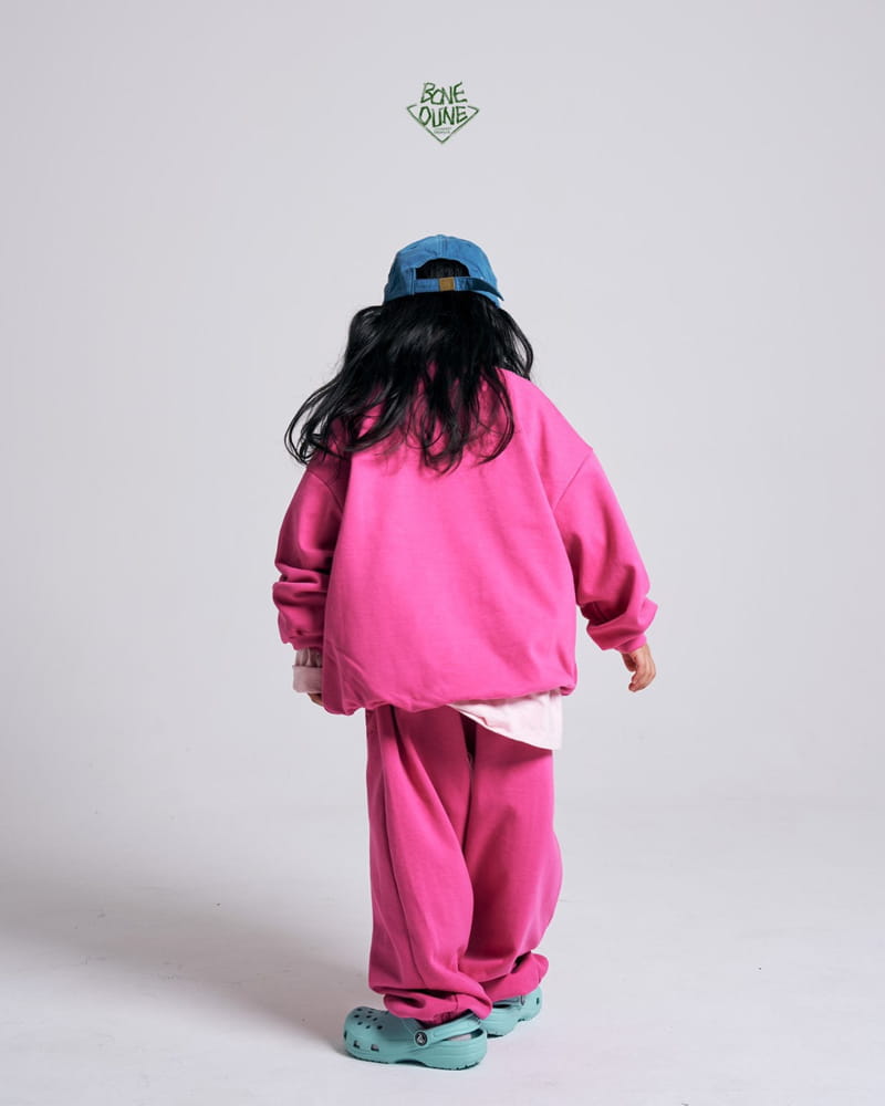 Boneoune - Korean Children Fashion - #Kfashion4kids - Star Bone Top Bottom Set - 12