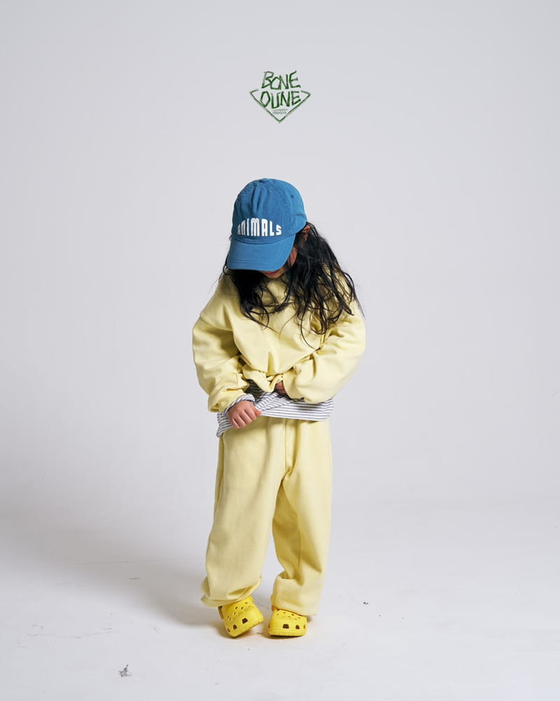 Boneoune - Korean Children Fashion - #kidsstore - Star Bone Top Bottom Set - 10