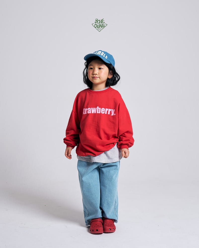 Boneoune - Korean Children Fashion - #kidzfashiontrend - Fruit Sweatshirt - 12