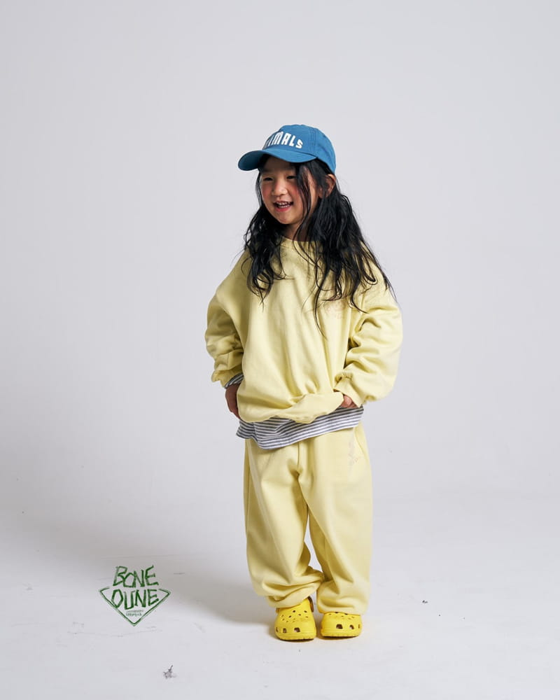 Boneoune - Korean Children Fashion - #kidzfashiontrend - Star Bone Top Bottom Set - 11