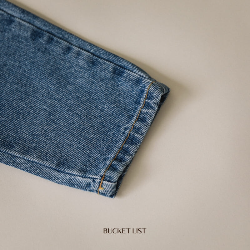 Bucket List - Korean Children Fashion - #designkidswear - Chic Jeans - 3