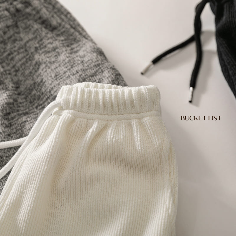 Bucket List - Korean Children Fashion - #fashionkids - Warm Knit Pants - 4
