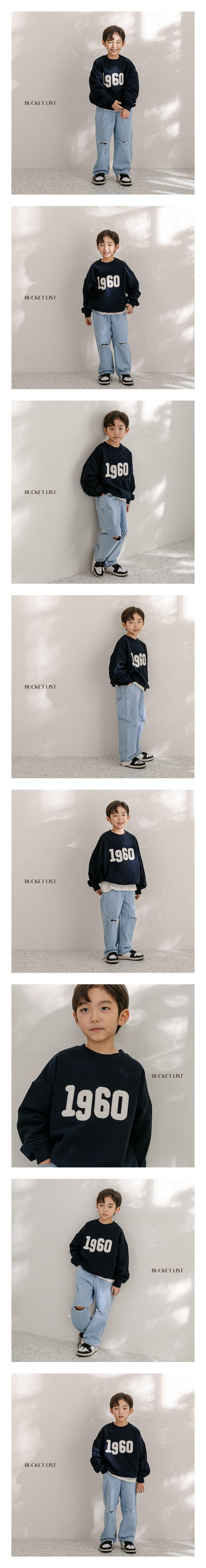 Bucket List - Korean Children Fashion - #toddlerclothing - 1960 Sweatshirt