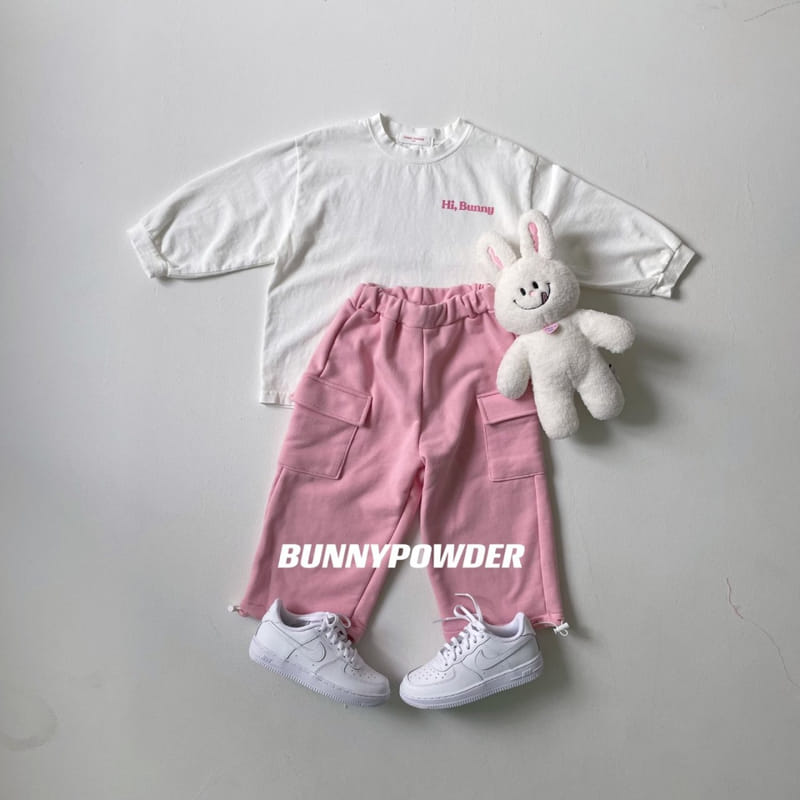 Bunny Powder - Korean Children Fashion - #littlefashionista - Bunny Cargo Pants - 3