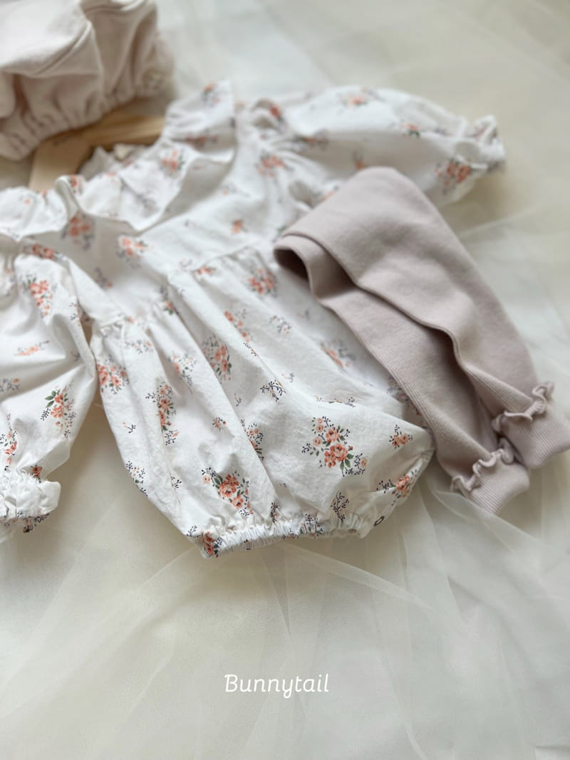 Bunnytail - Korean Baby Fashion - #babyoninstagram - Rose Bodysuit - 5