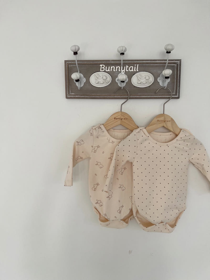 Bunnytail - Korean Baby Fashion - #babywear - Bunny Bodysuit Set - 8