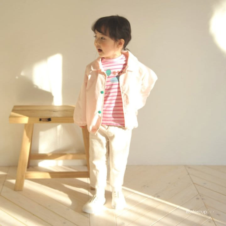 Buttercup - Korean Children Fashion - #childrensboutique - Animal Stripes Tee