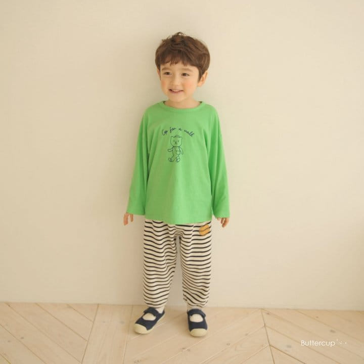 Buttercup - Korean Children Fashion - #discoveringself - Walk Bear Tee - 10