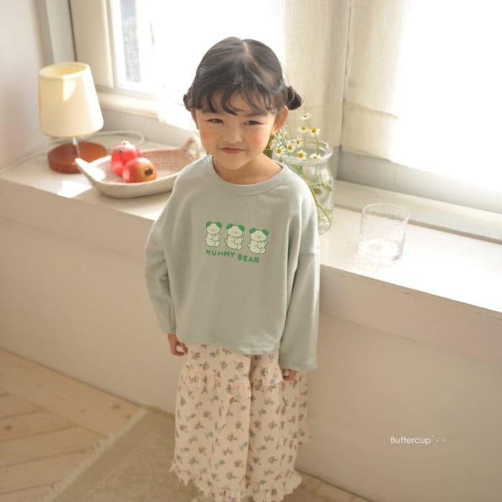 Buttercup - Korean Children Fashion - #kidsshorts - Mummy Bear Sweatshirt - 2