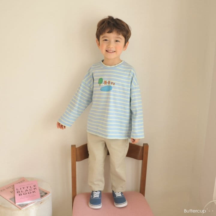 Buttercup - Korean Children Fashion - #minifashionista - Animal Stripes Tee - 11
