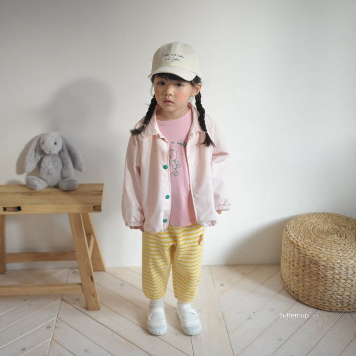 Buttercup - Korean Children Fashion - #magicofchildhood - Walk Bear Tee - 4