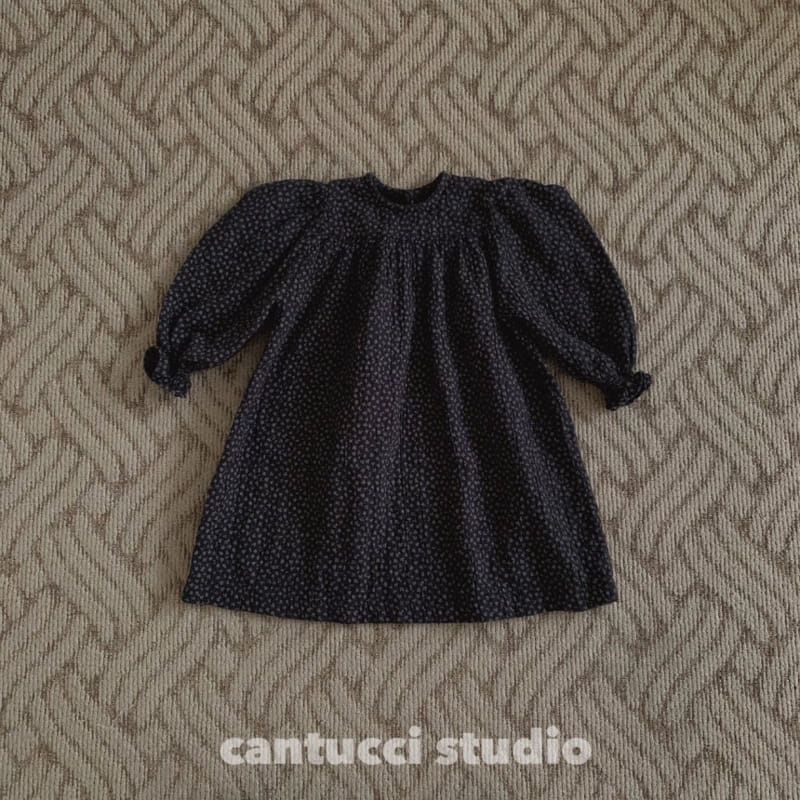 Cantucci Studio - Korean Children Fashion - #Kfashion4kids - Small Flower One-piece