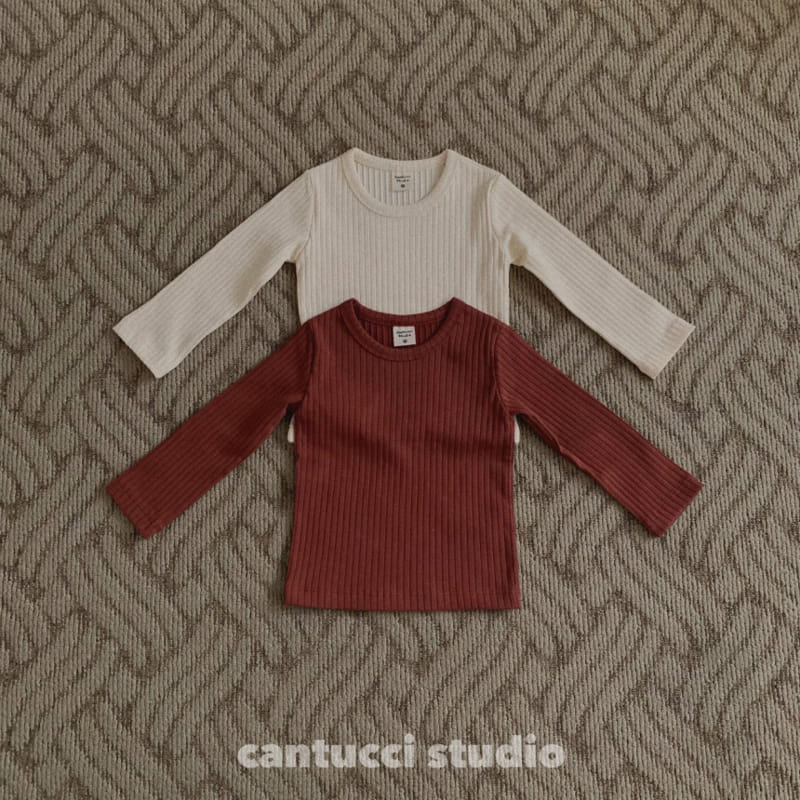 Cantucci Studio - Korean Children Fashion - #childrensboutique - Macaroon Rib Tee