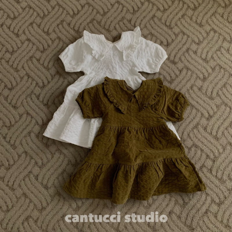 Cantucci Studio - Korean Children Fashion - #designkidswear - Sailor Collar One-piece - 9
