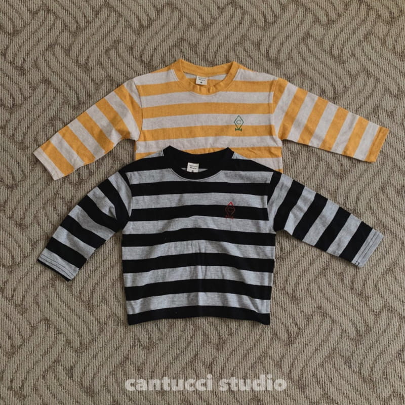 Cantucci Studio - Korean Children Fashion - #designkidswear - Pani Stripes Tee