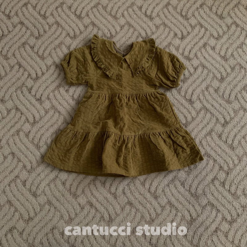 Cantucci Studio - Korean Children Fashion - #prettylittlegirls - Sailor Collar One-piece - 3