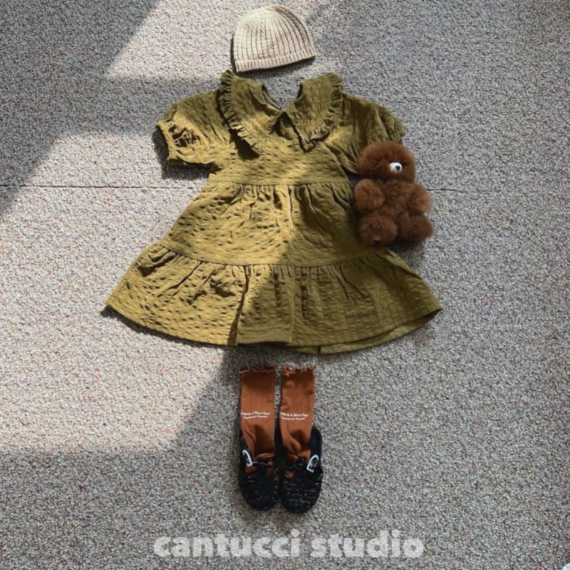 Cantucci Studio - Korean Children Fashion - #toddlerclothing - Sailor Collar One-piece - 5