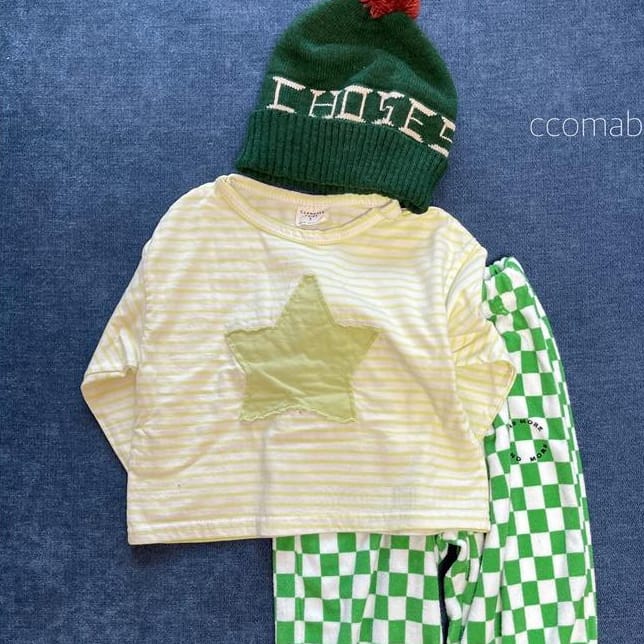 Ccomabee - Korean Children Fashion - #todddlerfashion - Star Tee