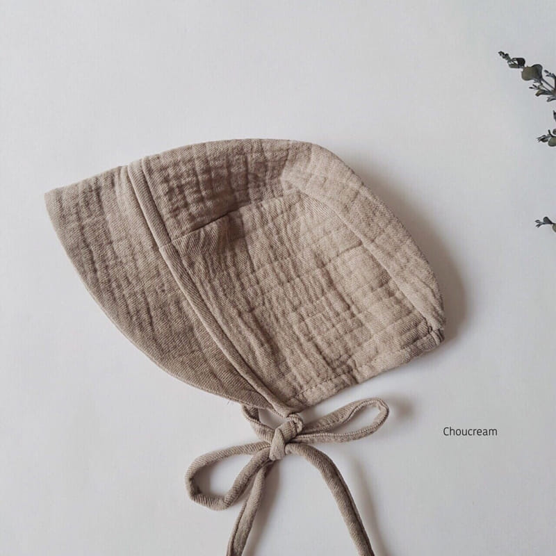 Choucream - Korean Baby Fashion - #babyboutiqueclothing - Natural Bonnet - 5