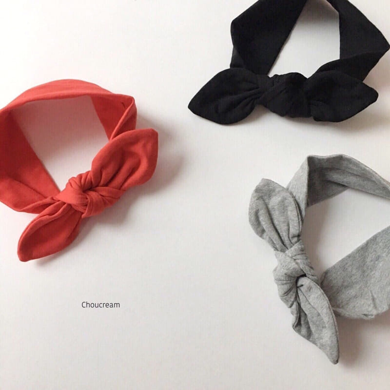 Choucream - Korean Baby Fashion - #babyboutiqueclothing - Muzi Ribbon Hairband - 2