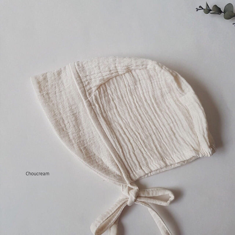 Choucream - Korean Baby Fashion - #babyclothing - Natural Bonnet - 6