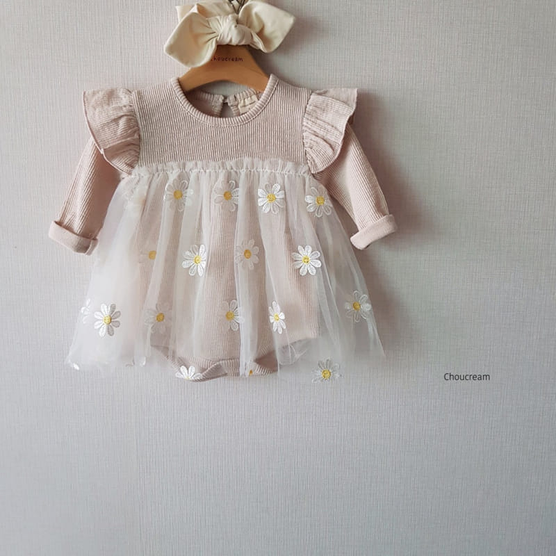 Choucream - Korean Baby Fashion - #babyfashion - Daisy Bodysuit - 9