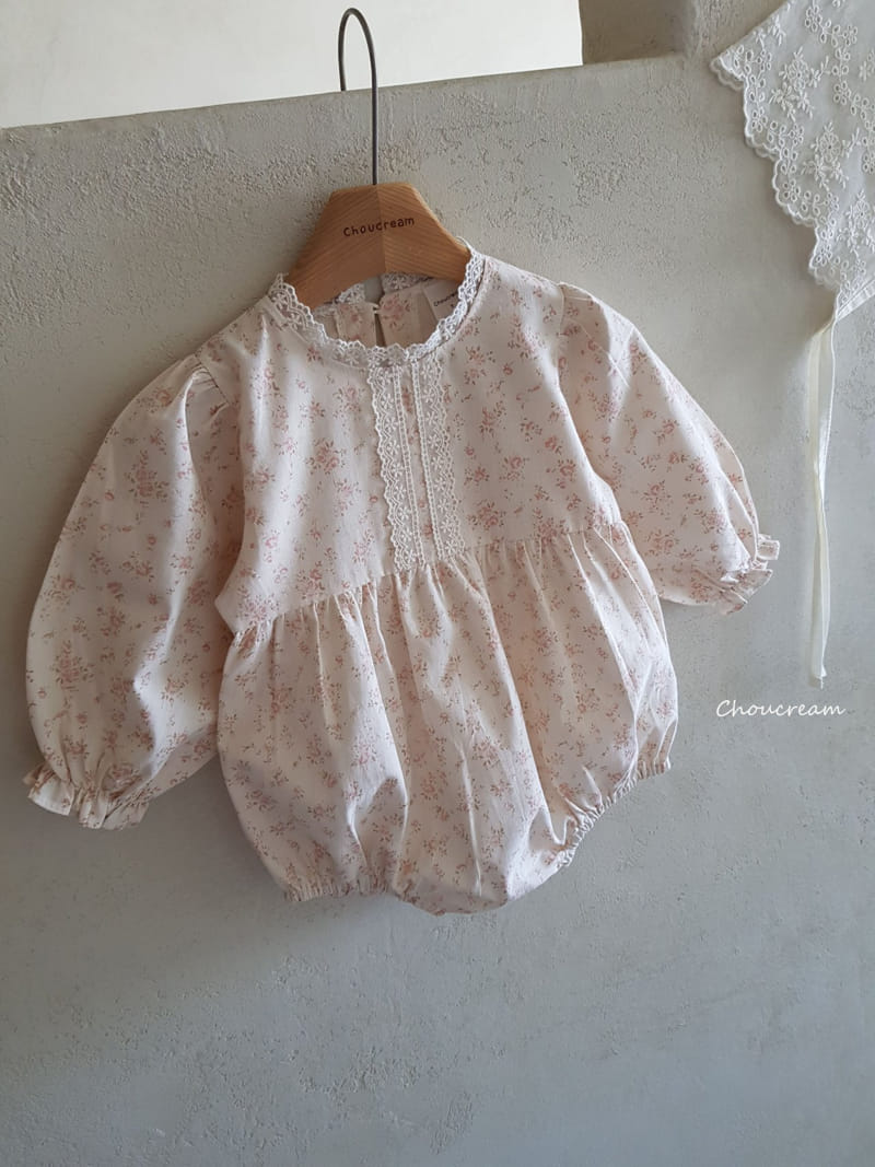 Choucream - Korean Baby Fashion - #babyfashion - Lovely Lace Bodysuit - 4