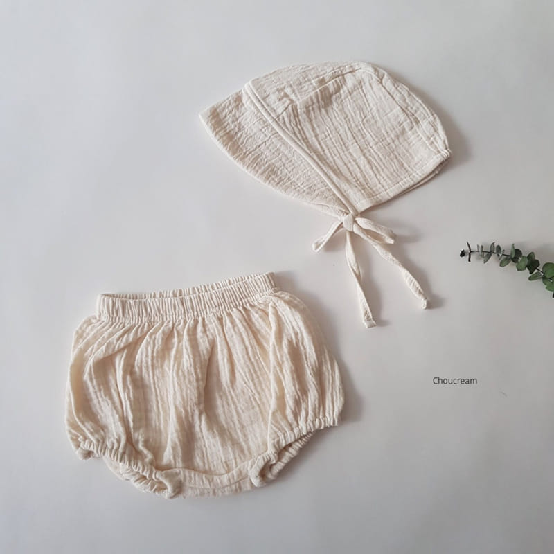 Choucream - Korean Baby Fashion - #babygirlfashion - Natural Bonnet - 9