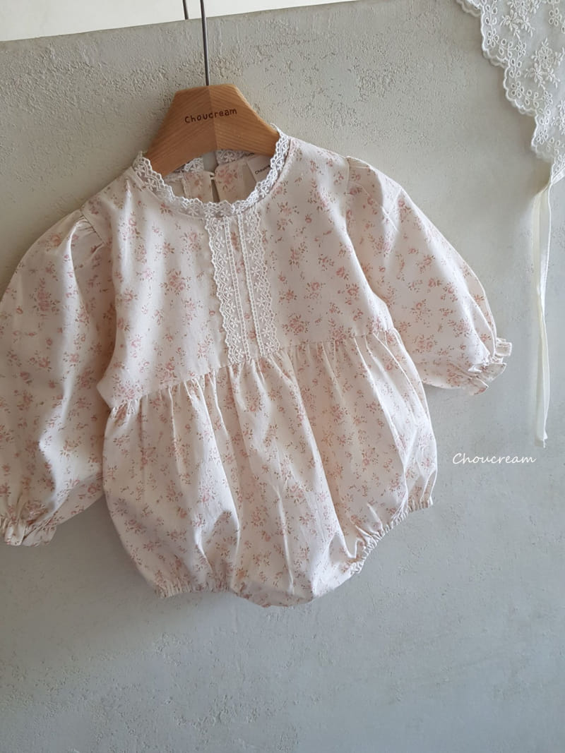 Choucream - Korean Baby Fashion - #babyootd - Lovely Lace Bodysuit - 8