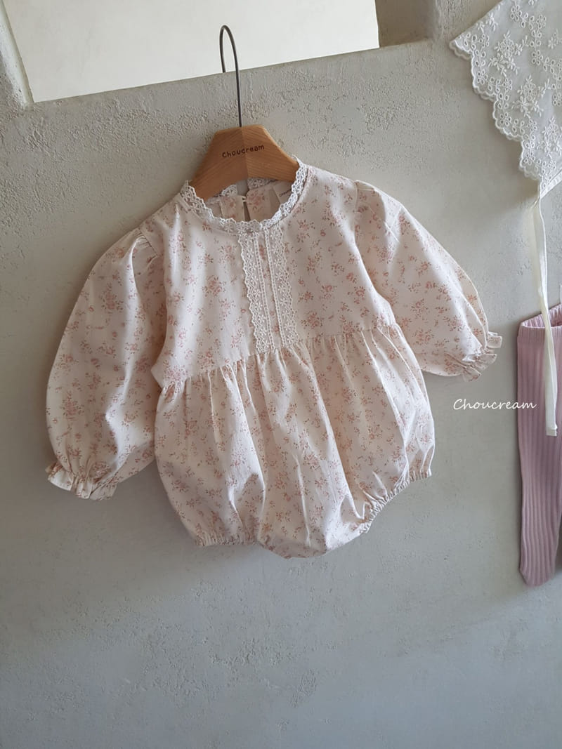 Choucream - Korean Baby Fashion - #babyoutfit - Lovely Lace Bodysuit - 9