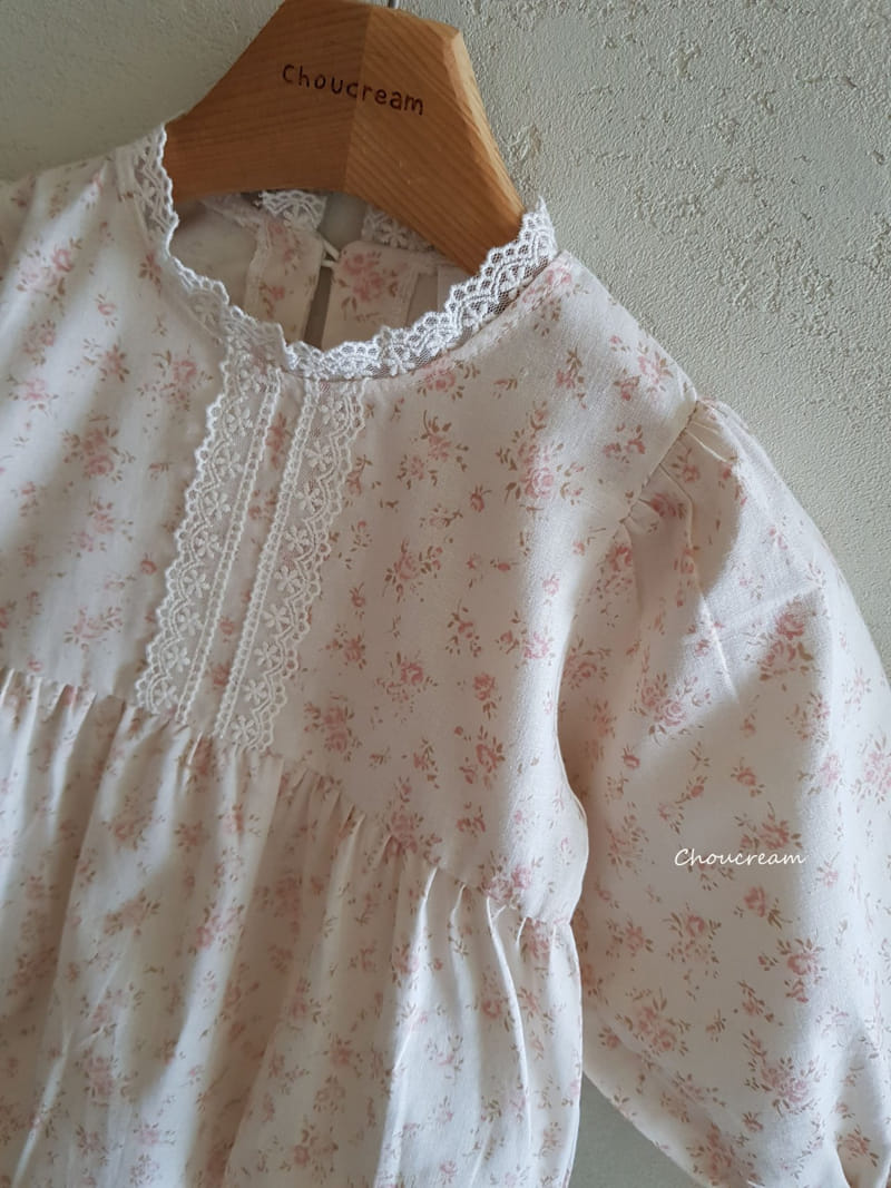 Choucream - Korean Baby Fashion - #babywear - Lovely Lace Bodysuit - 11