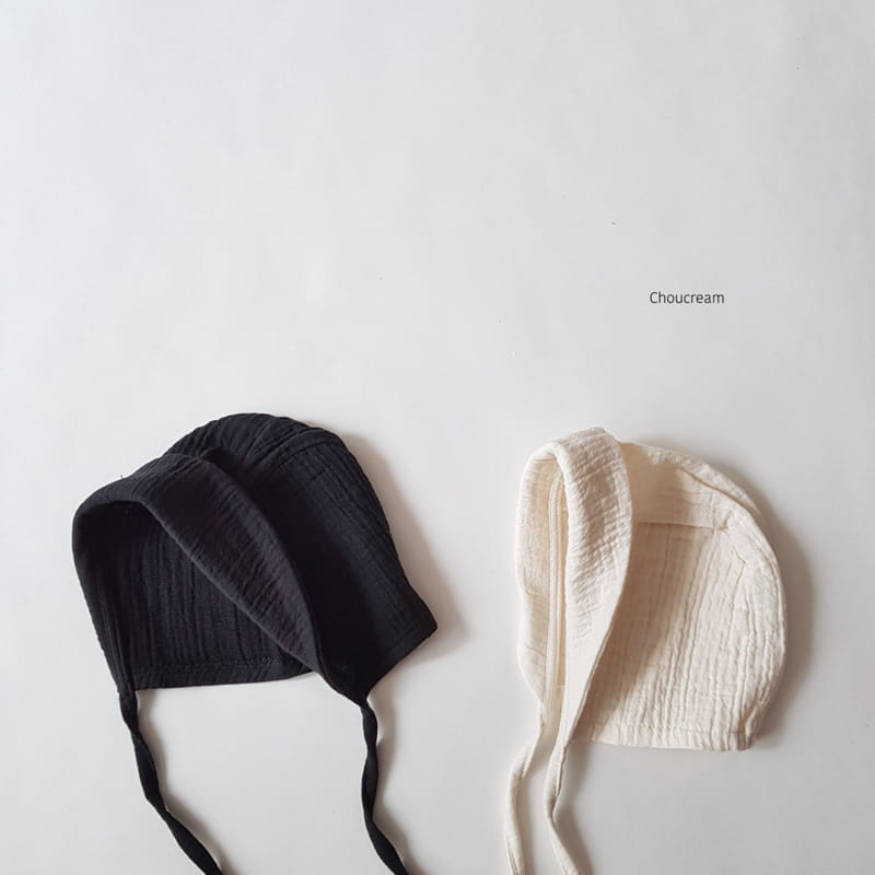 Choucream - Korean Baby Fashion - #onlinebabyshop - Natural Bonnet - 2