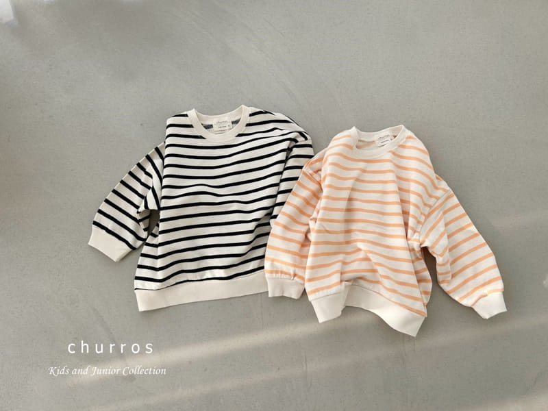 Churros - Korean Children Fashion - #Kfashion4kids - Stripes Sweatshirt - 11