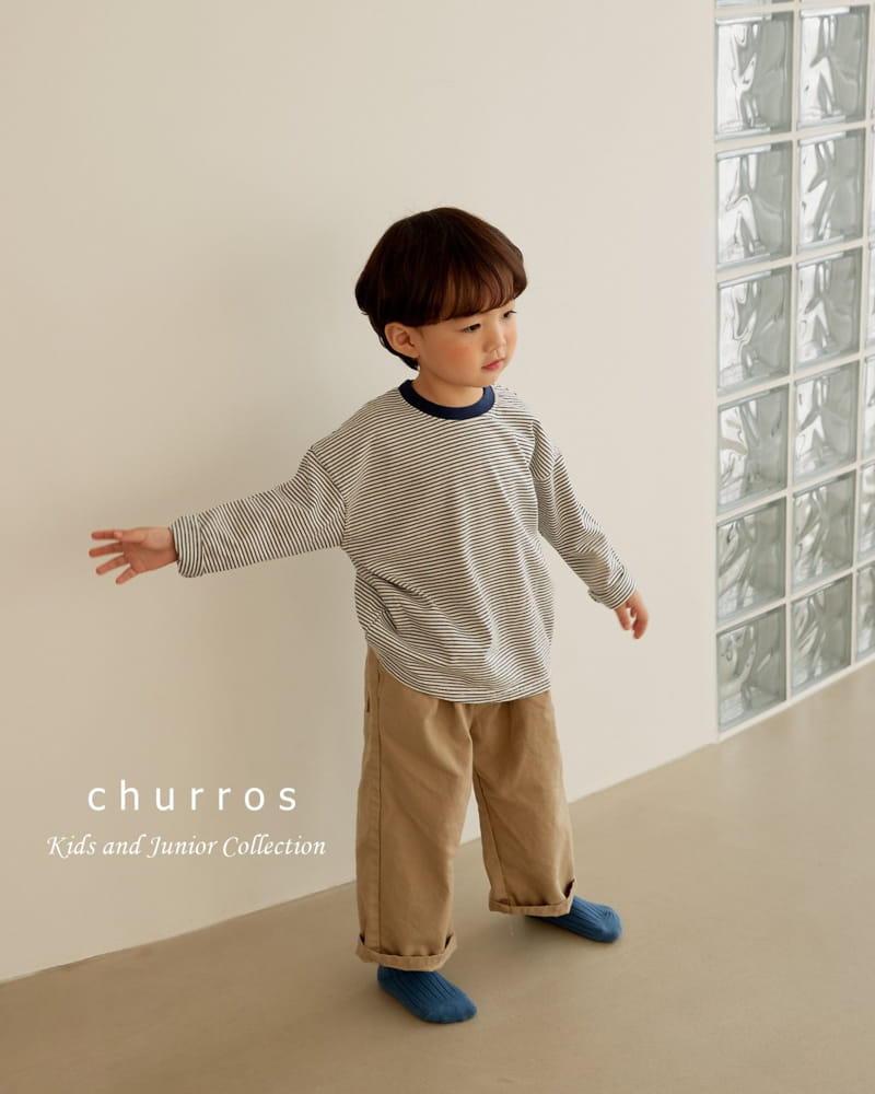 Churros - Korean Children Fashion - #childofig - Wrinkle Pants - 7