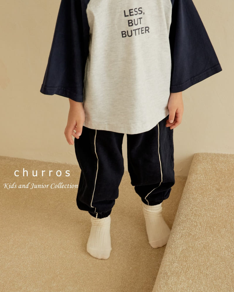 Churros - Korean Children Fashion - #stylishchildhood - Pping Stripes Pants - 4