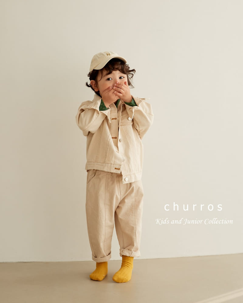 Churros - Korean Children Fashion - #designkidswear - Overfit Jacket