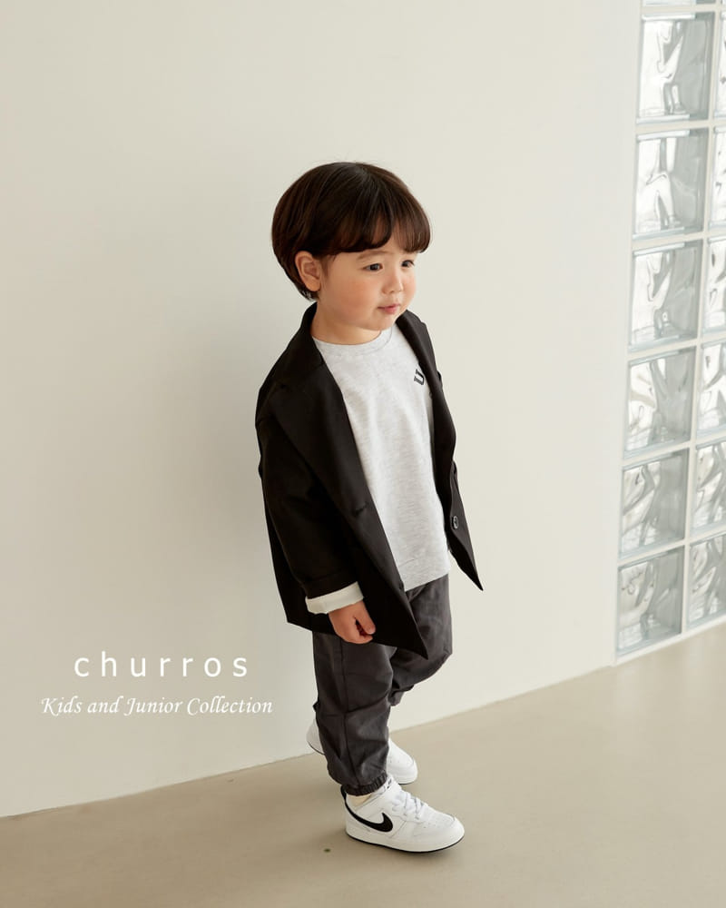 Churros - Korean Children Fashion - #discoveringself - Ean Button Jacket - 7