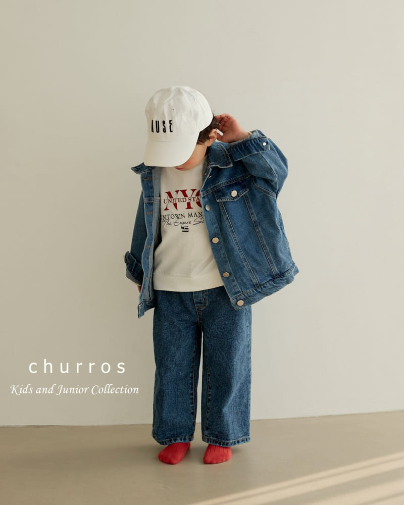Churros - Korean Children Fashion - #discoveringself - Wide Jeans
