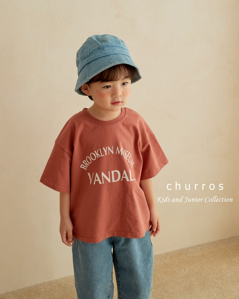 Churros - Korean Children Fashion - #kidsshorts - Brooklyn Tee - 5