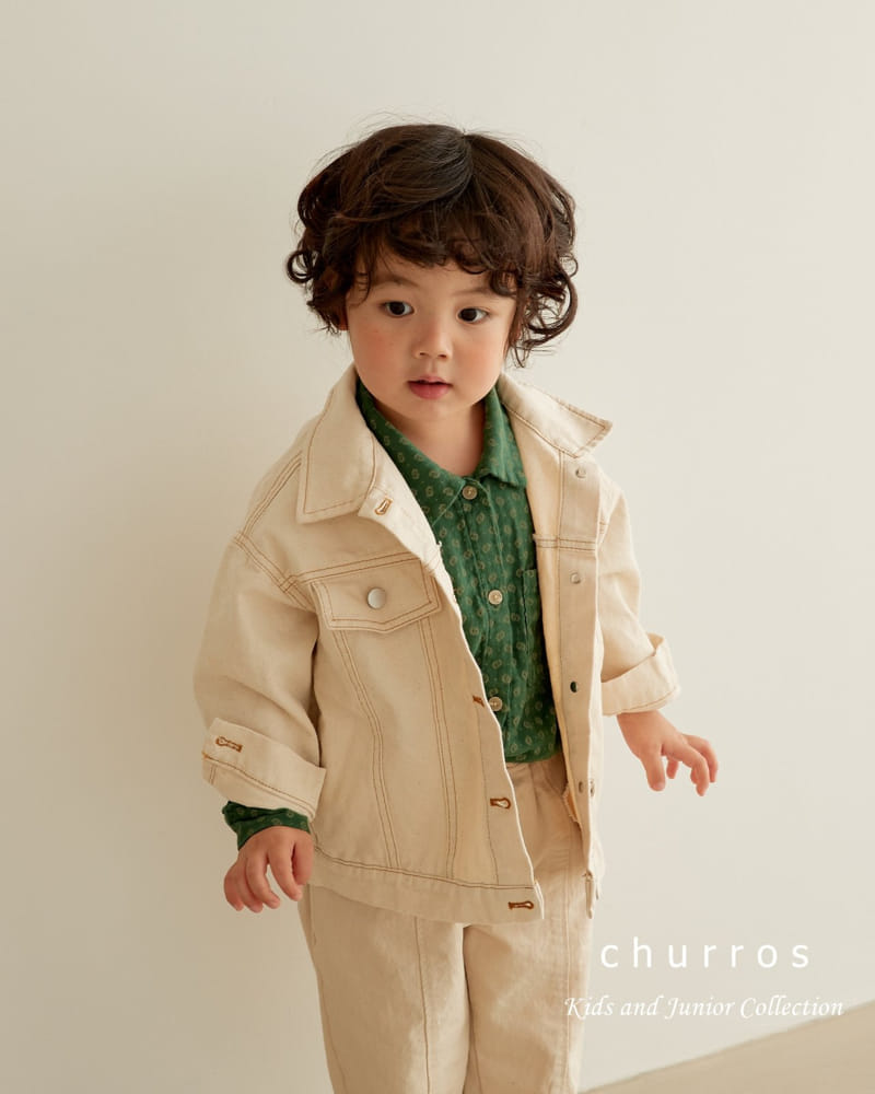 Churros - Korean Children Fashion - #littlefashionista - Overfit Jacket - 8