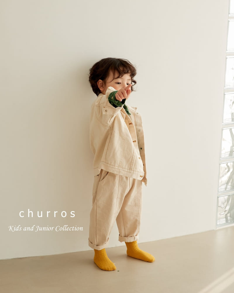 Churros - Korean Children Fashion - #magicofchildhood - Overfit Jacket - 9