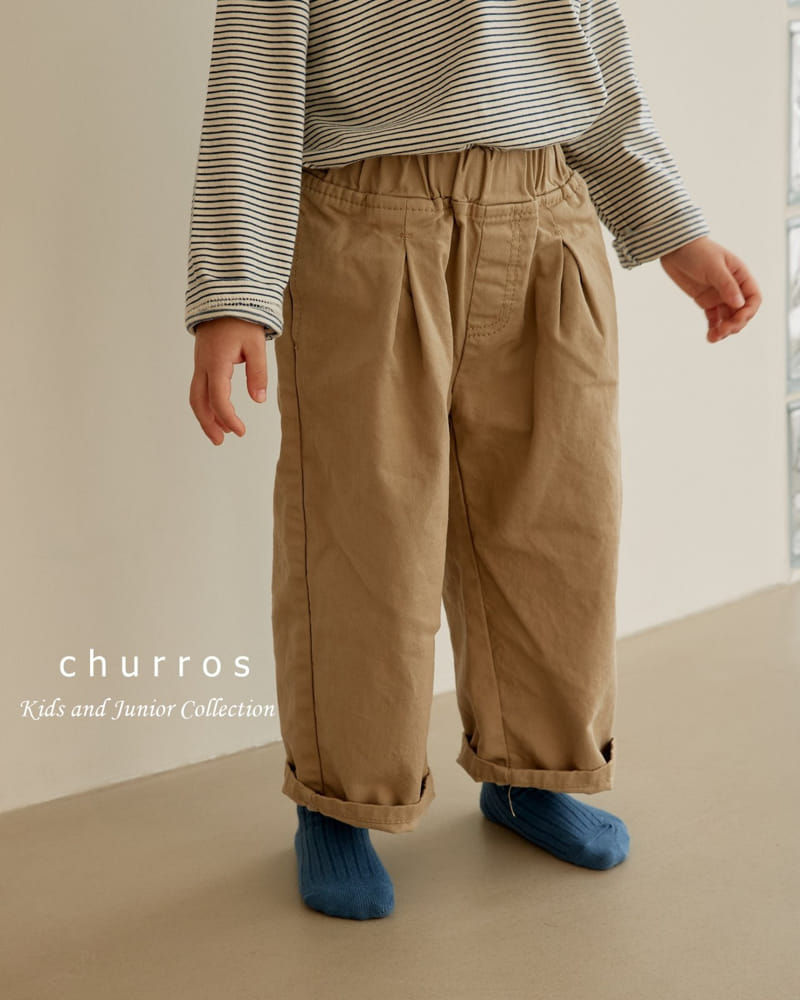 Churros - Korean Children Fashion - #minifashionista - Wrinkle Pants - 2