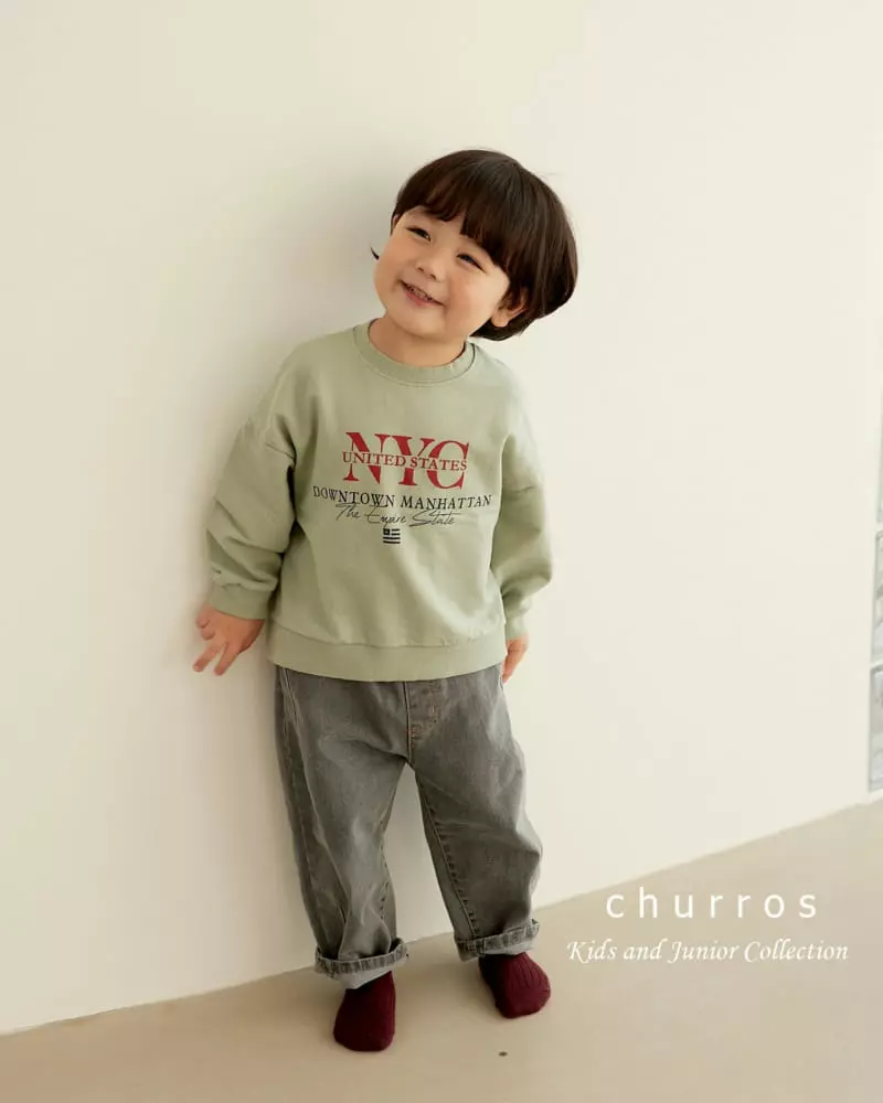 Churros - Korean Children Fashion - #prettylittlegirls - Tow Dart Jeans 23 - 5