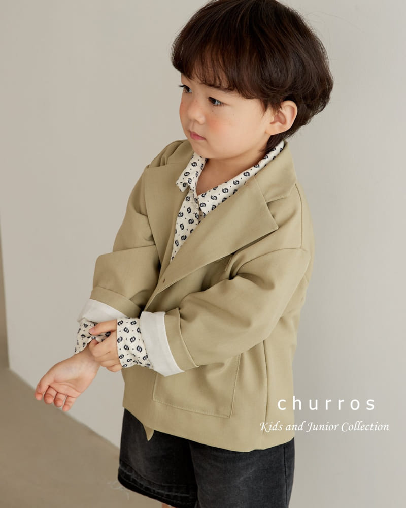Churros - Korean Children Fashion - #prettylittlegirls - Ean Button Jacket - 2