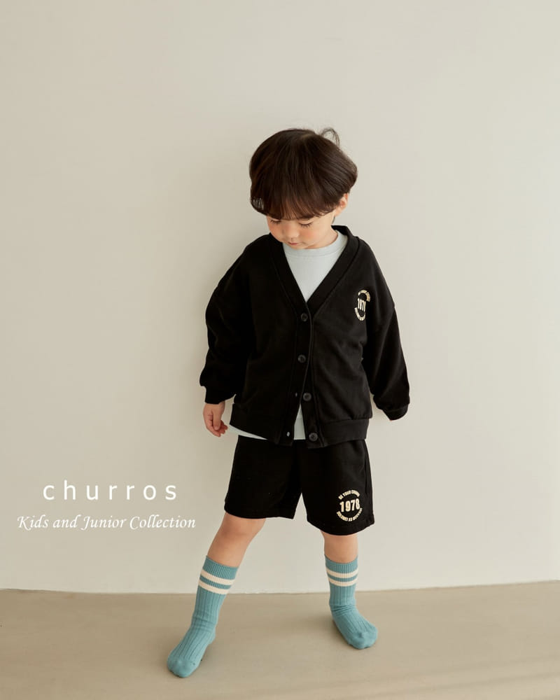 Churros - Korean Children Fashion - #prettylittlegirls - 1987 Cardigan